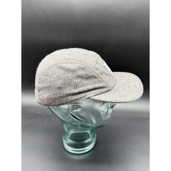 Coal Headwear Gray Wool 5 Panel Cap Since 2002 Patch Adjustable Vintage - Picture 6 of 9
